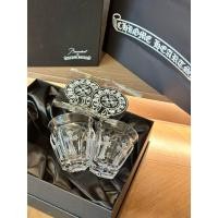 ราคา Chrome Hearts x Bacarat Co branded Cross Crystal Pair Glass Premium Whiskey Glass (41812897254)