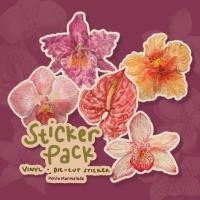 ราคา [Petite Marmalade] สติ๊กเกอร์แพ็ค - บานสะพรั่งเขตร้อน (41024286862)