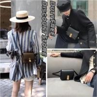 ราคา Celine Classic Box Series Mini Cowhide Square Bag Shoulder AUXO (29552952591)