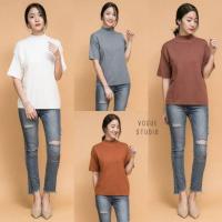 ราคา เสื้อไหมพรมแขนสั้น รูปจริงงานขาย (698268222)