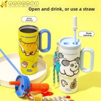 ราคา CORDELL ขวดน้ําเก็บความร้อน, 720ml แก้วเก็บความเย็นกลางแจ้ง, ถ้วยชานมสร้างสรรค์ความจุขนาดใหญ่เก็บความเย็นและความร้อนดื่มฟางถ้วยชากาแฟ (44474238344)