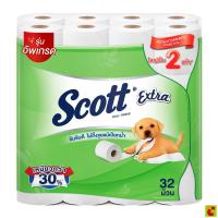 ราคา สก๊อตต์ เอ็กซ์ตร้า กระดาษชำระ ดับเบิ้ลโรล แพ็ค 32 (1211557616)
