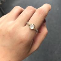 ราคา แหวน มุกดาหาร (มูนสโตน) อัญมณีแห่งความรัก ❣️ (1092986426)