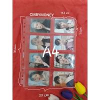 ราคา ไส้แฟ้ม สะสมการ์ด ขนาด A4 พร้อมส่ง (3852360396)
