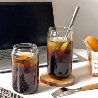 ราคา 1ชิ้น450/550มิลลิลิตรถ้วยโค้กแก้วบอโรซิลิเกตถ้วยฟางสามารถถ้วยน้ําน้ําผลไม้ถ้วยชงเย็น (28088225291)