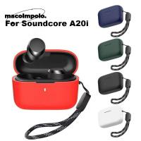 ราคา ANKER หูฟัง , ป้องกันลายนิ้วมือกันฝุ่นหูฟังฝาครอบป้องกัน,ที่มีสีสันตกป้องกันซิลิโคนขนาดกะทัดรัดหูฟังบลูทูธกล่องแขนสําหรับ อังเกอร์ ซาวด์คอร์ ก20ฉัน (40018898889)