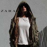 ราคา ZARA Coat Army Parka Leopard (16395422583)