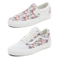ราคา Vans รองเท้าผ้าใบ Old Skool / Classic Slip-On | Vintage Floral Marshmallow (2รุ่น) (22436254408)