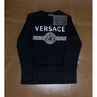 ราคา Versace Black Logo T-Shirt แขนยาว (8225422562)