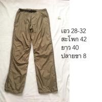 ราคา Uniqlo กางเกงผ้าร่มบุขน (1370225760)