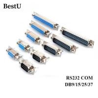 ราคา Db9 DB15 DB25 DB37 9/15/25/37 หลุม/Pin ชายหญิงปลั๊ก D-sub PCB ติดตั้งตัวเชื่อมต่อ RS232 Serial Port Connector ซ็อกเก็ตสกรูถั่ว (26408069561)