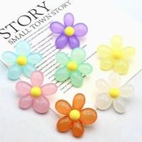 ราคา (1 ชิ้น) สร้อยคอลูกปัดดอกเดซี่ด้านหลังหลุมสร้อยข้อมืออะคริลิควัสดุงานฝีมือ-วัสดุงานฝีมือ ทําเอง (41110285005)