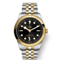 ราคา Swiss Tudor Tudor Biwan Series นาฬิกาผู้ชายอัตโนมัติ 41 มม. สายเหล็กสีทอง M79683-0001 (44362710371)