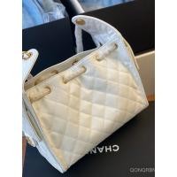 ราคา ใบรับรองเก่าจากผู้ประเมินราคา กระเป๋า CHANEL ลาย.Double C Logo สีขาว หนังลูกวัว ทรงสะพายไหล่ขนาดเล็ก (41270772903)
