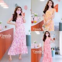 ราคา เดรสยาวลายดอก ระบายข้าง สวยมากค่า มีแมสผ้าเข้าเซทเลยจ้า แมกซี่เดรสแขนกุด แมกซี่เดรสระบายเฉียง สวยจ้า (7131454903)