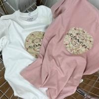 ราคา เสื้อยืดคอกลมแขนสั้นลายCOACH (22775936551)