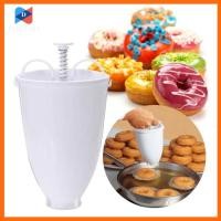 ราคา ⭐️ขายปลีก/ส่ง⭐️เครื่องทําโดนัท ที่หยอดโดนัท วาฟเฟิล พิมพ์กดโดนัท พลาสติก น้ำหนักเบา พกพาง่าย #AK-0004 (28934222413)