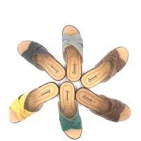 ราคา Saramanda ออสเตรเลีย รุ่น 192003 “Lambskin Sandal” แบบไขว้ หนังลูกแกะ นุ่ม เบา ทนทาน (10139605612)