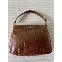 ราคา กระเป๋าหนังแท้ ROBERTA DI CAMERINO Italy สภาพใหม่ ซื้อจากร้านที่ญี่ปุ่น สวยๆ ดูดีหนังทำลายจระเข้ หนังดีนุ่มเป็นเงาฉ่ำๆ (41803220913)