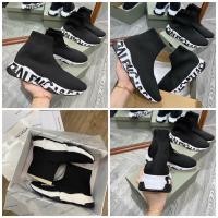 ราคา Balenciaga Speed Thick Bottom COLLAR รองเท้าสําหรับผู้ชายและผู้หญิง, รองเท้าคุณภาพสูงสําหรับผู้ชายและผู้หญิง Full Box Bill สินค้าที่สวยงาม Z5YD (44473323036)