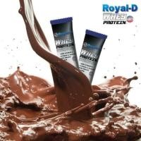 ราคา [ เวย์ โปรตีน แบบซอง ] Whey Protein Royal-D เสริมอาหาร เพิ่มกล้ามเนื้อ เพิ่มโปรตีน แยกขายแบบซอง (6608091618)
