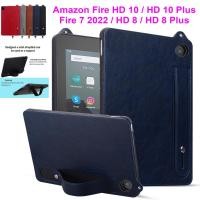ราคา สําหรับamazon Fire HD 10 Plus 10.1 "HD10 2023 2021 HD 8 Plus 8.0 "HD8 2024 2022 2020 2018 Fire7 2022 7.0 "13th 12th 11th 10th 8th Genสายรัดข้อมือขาตั้งSoft TPUปลอกมือถือกรณี (28767763308)