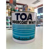 ราคา สีรองพื้นไม้กันเชื้อรา TOA ขนาด 3.785 ลิตร #G1600 สีขาว Universal Undercoat White (26059625778)
