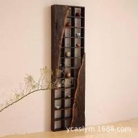 ราคา ชั้นวางไม้เนื้อแข็งชั้นวาง พระเจ้า แร็ค ชุดชา อัลไพน์ แขวนผนังสไตล์จีนเก่า เอล์ม ถ้วยน้ําชา ย้อนยุค กาน้ําชา (25796934830)