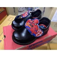 ราคา รองเท้านักเรียนชาย ชั้นอนุบาล ลายสไปเดอร์แมน (1638723637)
