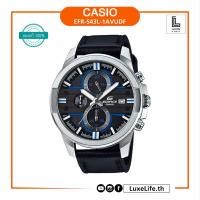 ราคา นาฬิกาข้อมือ Casio รุ่น EFR-543L-1AVUDF Edifice นาฬิกาผู้ชาย สายหนัง สีดำ (980060880)