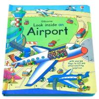 ราคา Usborne Look Inside an Airport หนังสือเกี่ยวกับเครื่องบิน (4436990090)