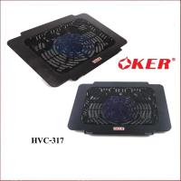 ราคา OKER พัดลมระบายความร้อนโน๊ตบุ๊ค รุ่น HVC317/C195 แท่นวางโน๊ตบุ๊คมีพัดลม (14898552333)