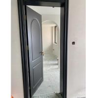 ราคา ประตูห้องนอนย้อนยุคฝรั่งเศสแสงหรูหราสีสีดําส่วนโค้งไม้เนื้อแข็งประตูในร่มประตูอเมริกันประตูโค้งประตูไม้ ย1คะ (40569720468)