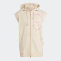 ราคา adidas ไลฟ์สไตล์ เสื้อฮู้ดแขนกุด adidas by Stella McCartney Sportswear Unisex สีน้ำตาล IA7717 (29406749640)