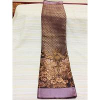 ราคา ผ้าซิ่นไหมลาว ลายนกยูงสีชมพูกลีบบัว (4275513902)