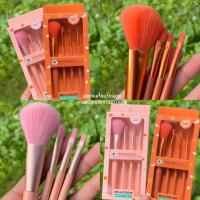 ราคา ใหม่/แท้ เซตแปรง แปรงแต่งหน้า Peach Candy ขนนุ่ม สีสวย น่ารักสุดๆ 4 ชิ้น แปรงปัดแก้ม แปรงอายแชโดว์ (3716374578)