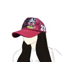 ราคา หมวกแก๊ปมือสอง Disney Mickey Mouse ของแท้ สีแดงเลือดหมู ไม่มีตำหนิ ปักลาย Mickey Mouse (19670296721)