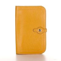 ราคา กระเป๋าตังค์ กระเป๋าสตางค์ หนังแท้ สีเหลือง (692210532)