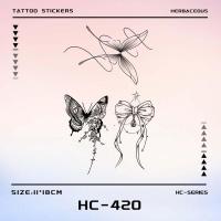 ราคา สติ๊กเกอร์รอยสักผีเสื้อสมุนไพร กึ่งถาวรกันน้ำและเหงื่อ สำหรับทั้งผู้หญิงและผู้ชาย (43021599744)