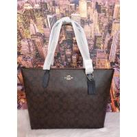 ราคา ส่งฟรี เลือกสีทางแชท แท้ COACH 4455 ZIP TOP TOTE IN SIGNATURE CANVAS (10815249770)