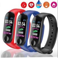 ราคา M3 Smart Watch นาฬิกาอัฉริยะ นับก้าวเดิน วัดเต้นหัวใจ Bluetooth รองรับ IOS&Android สีดำ (3153141835)