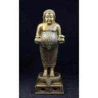 ราคา พระสังกัจจายน์ ขนาดบูชา วัดพนัญเชิง จ.อยุธยา สูง20.5นิ้ว (22988676596)