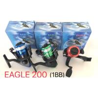 ราคา รอกสปินนิ่ง ashino eagle 200 สปูนพลาสติกพร้อมสายเอ็น มือหมุนพับได้ ลูกปืน 1 ตลับ/รอกสปิน/รอกเด็ก (8448291513)