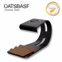 ราคา OATSBASF ที่วางโทรศัพท์ 2in1 AppleWatch For Smart Phone Universal Stand (ดำ) #919 (605974235)