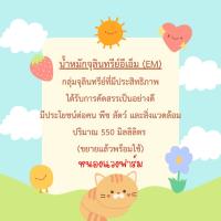 ราคา น้ำหมักจุลินทรีย์อีเอ็ม EM (24331824022)