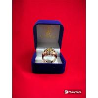 ราคา แหวนมหาจักร-พรหมประสิทธิ์ แหวนผู้ชาย ฝั่งพลอย 4 ชนิด ทับทิม,ไพริน,บุษราคัม , มรกต (25730146160)