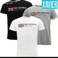 ราคา เสื้อยืดกีฬาบาสเก็ตบอล ลายทีมแบดมินตัน Combed 30 Distro BEN SHERMAN SiNCE 1963 LONDON UK UNiTED GLAND ENGLAND (18971504537)