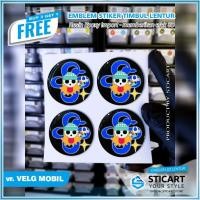 ราคา NAMI Series ONE PIECE EMBLEM นูน 4 ชิ้นล้อรถ 58 MM 3D EMBLEM นูน FLEXIBLE (28024997824)