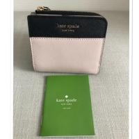 ราคา New Kate Spade กระเป๋าสตางค์ใบสั้น แท้ 100% (2868542329)