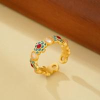 ราคา แหวนเพชรงานฝีมือไทย ดีไซน์คลาสสิก สไตล์จีน ลายดอกไม้น่ารัก เคลือบสีฟ้าและขาว (42570379844)